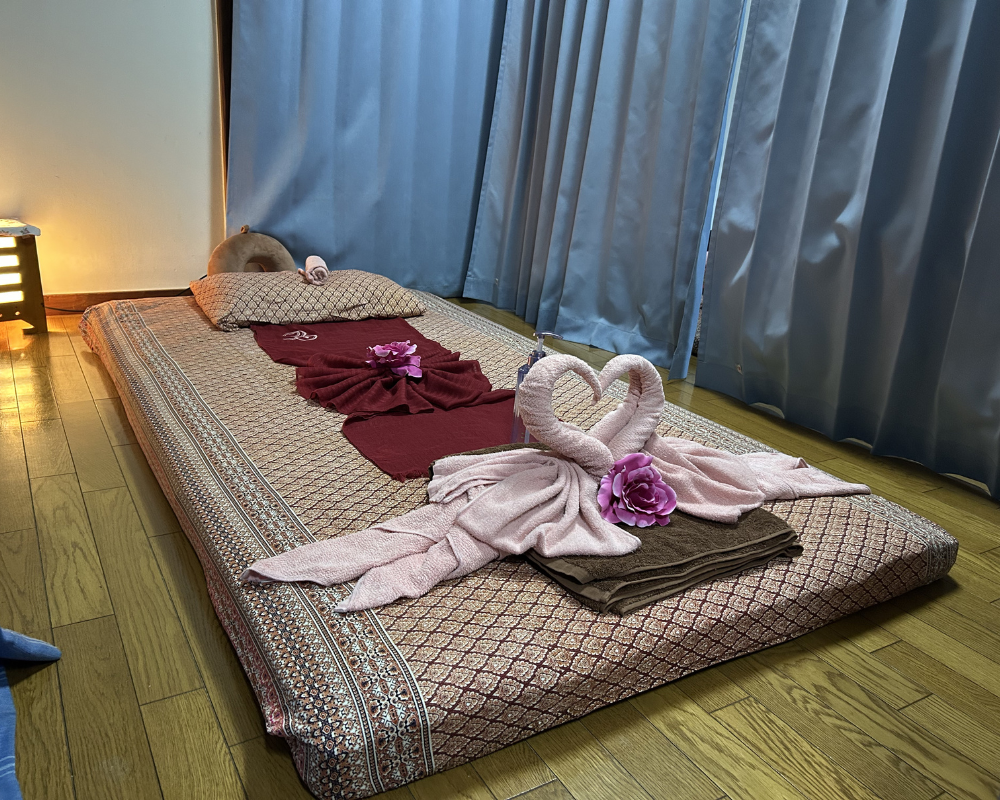 茨城県ひたちなか市東大島・勝田のタイ古式マッサージ・サリカの施術室１